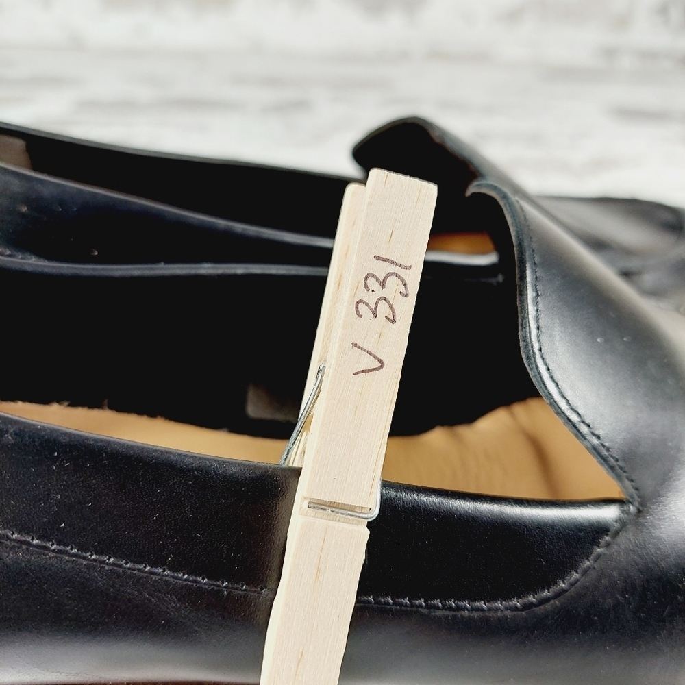Everlane Women's Black Leather Modern Loafers V331 - Picture 8 of 8